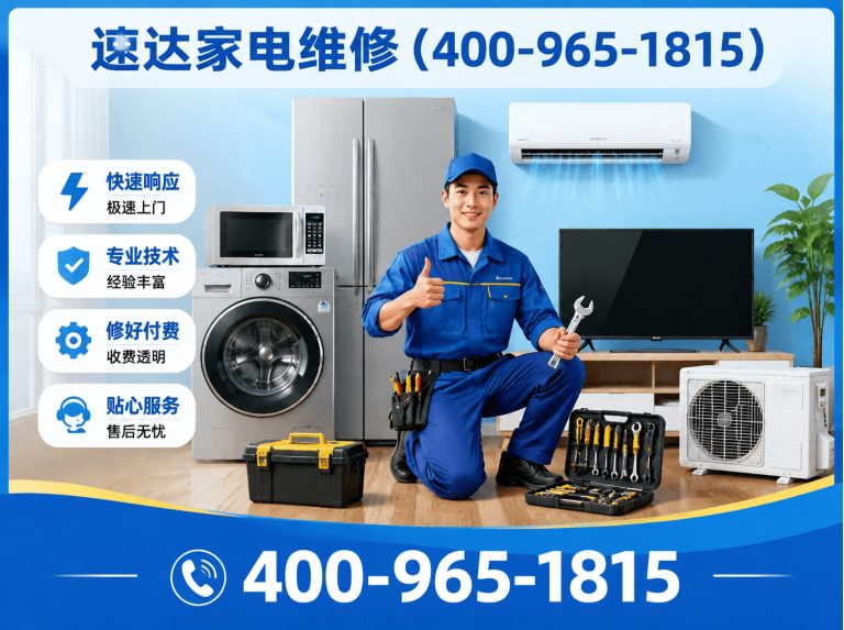 山南速达家电维修展示图